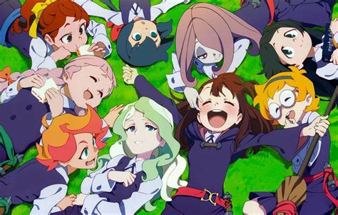 Witch student amanda in little witch academia